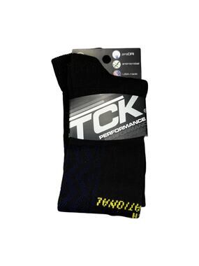 TCK Performance Over Calf Athletic Socks Medium NWT USA Made